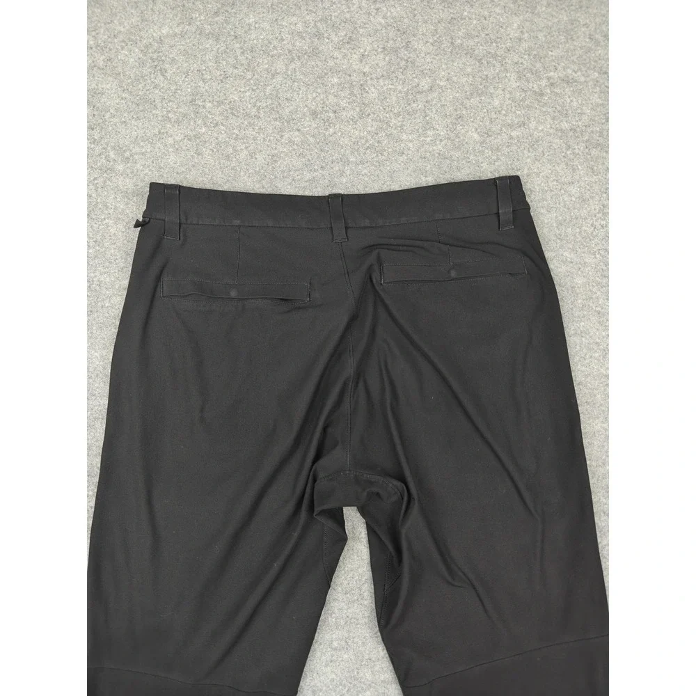Lululemon Pants Mens 31 Black Slim Fit Stretch Chino Tech Casual Travel Tapered